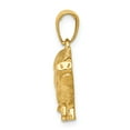 thumbnail image 2 of Real 14kt Yellow Gold Pot Belly Pig Pendant; for Adults and Teens; for Women and Men, 2 of 3
