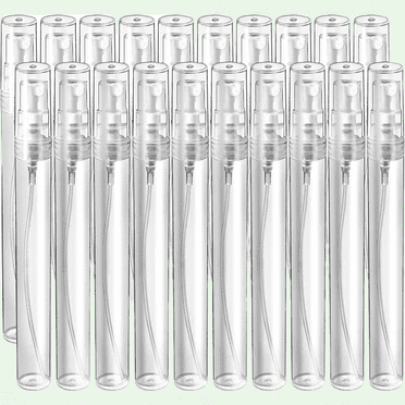 Mini Spray Bottle Set - 20 Pack 10ml Refillable Perfume Bottles Atomizer