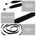 thumbnail image 5 of Velour Waist Belt All-match Women Skirt Waistband Fashionable Clothing Accessory, 5 of 8