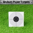 thumbnail image 4 of Herwey 100Pcs/Lot 14*14cm Archery Target Paper Face for Arrow Bow Shooting Hunting Practice, Hunting Practice Target Paper, 4 of 4