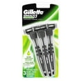 thumbnail image 2 of Gillette Mach 3 Sensitive Men 3 Blade Disposable Razor,3 count, 2 of 8