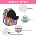 thumbnail image 4 of Cute Dog Print Backpack for School - Large Capacity Bookbag with Organizer Pockets, Durable Waterproof Fabric, Comfortable Carry for Students & Commuters, 4 of 6