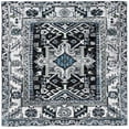 thumbnail image 2 of Safavieh Vintage Hamadan Dania Oriental Area Rug, Dark Gray/Ivory, 6'7" x 6'7" Square, 2 of 11