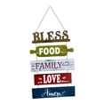 thumbnail image 2 of GROWTH TANK Rustic Wall Plaque Hanging Sign Door Hanger Art Crafts Decorative Sign for Front Multi Color, 2 of 9