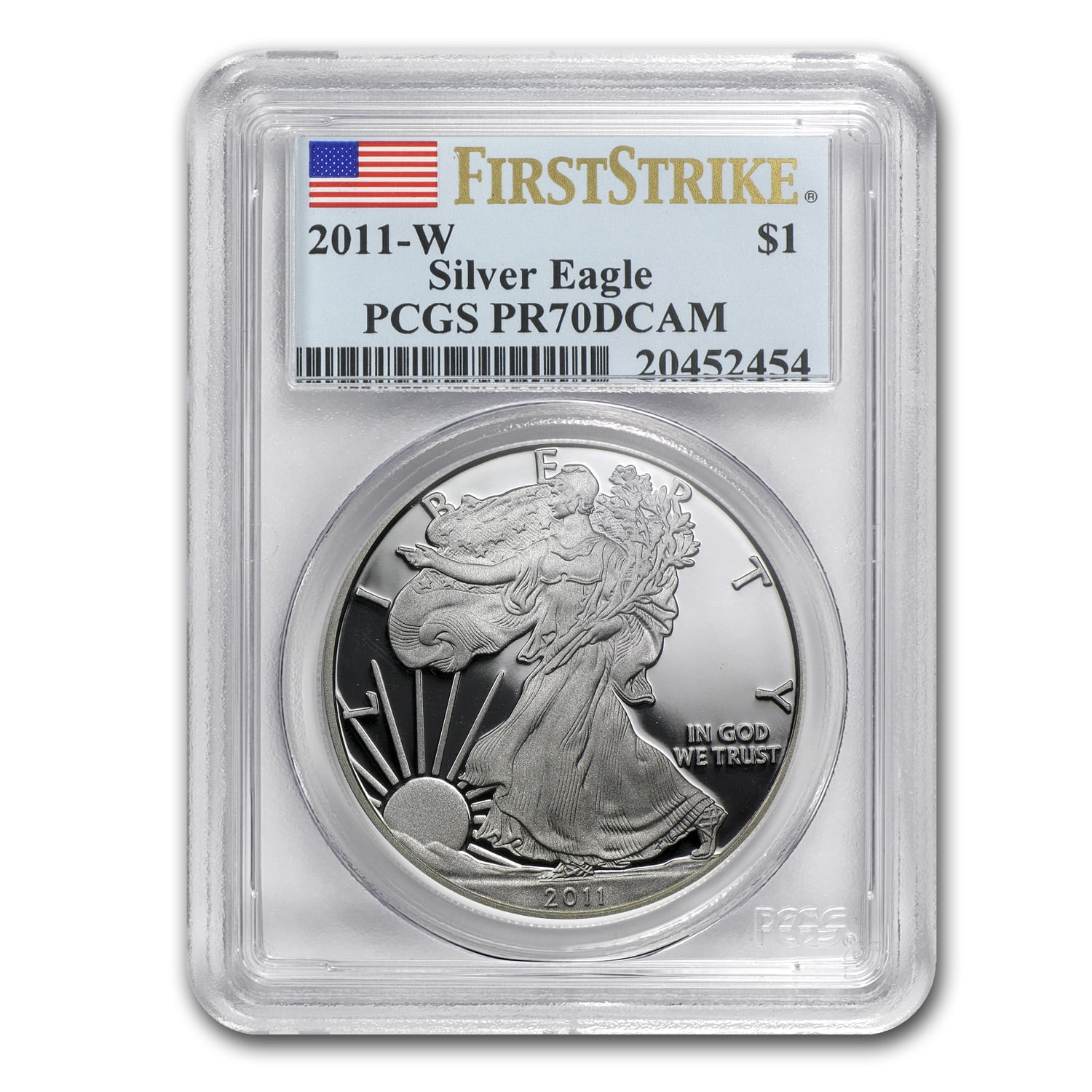 2011-W American Silver Eagle 1oz Proof Coin 