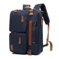 thumbnail image 1 of Transemion Large Capacity Laptop Backpack With Waterproof Fabric For Business Travel Clothes Business Backpack blue, 1 of 6