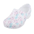 thumbnail image 2 of Womens Fashion Printed Work Chef Nursing Clogs Shoes - Slip Resistant Work Shoes 39, 2 of 8