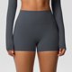thumbnail image 5 of Karight Women's High Waist No Front Seam Scrunch Butt Biker Shorts Booty Lifting Biker Comfy Scrunch Yoga Shorts, 5 of 7