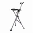 thumbnail image 3 of Step2Gold Ta-Da Foldable Cane Chair in Red – Lightweight Stainless Steel Portable Seating Solution with Compact Folding Design, Ergonomic Comfort, and Easy Assembly for Outdoor Activities, Travel,, 3 of 6