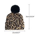 thumbnail image 3 of Fashionable Baby Hat with Soft Texture Knitted Beanie Warm & Trendy Winter Hat for Boys & Girls Perfect for Winter Gift White, 3 of 4