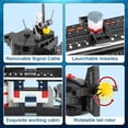 thumbnail image 2 of Nuclear Submarine Building Set, WW2 Historical Military Series Submarine Model Set, Collection Birthday Gifts Toy for Boys and Kids 8+ (519 Pieces), 2 of 7