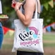 thumbnail image 4 of Sublimation Tote Bags Blanks 15 x 13 Inch Polyester Canvas Tote for DIY Crafting Heat fer Bag f, 4 of 5