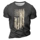 thumbnail image 1 of Camisetas de Manga Larga para Hombres Imprimir Casual Cuello Redondo Camiseta de Manga Corta, Camisetas de Manga Larga para Hombres Algodón, 1 of 4