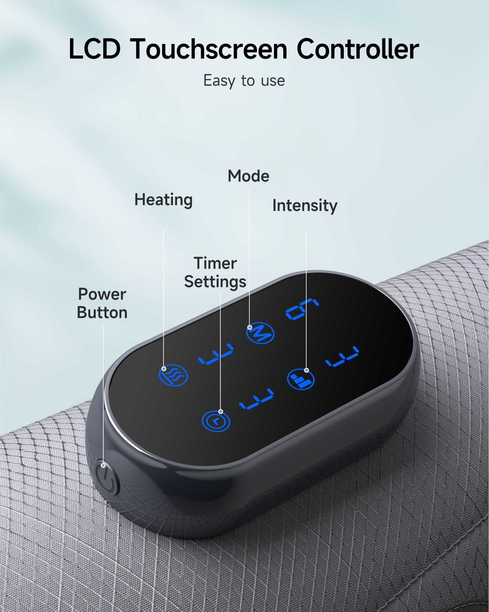 ALLJOY Cordless Foot and Leg Massagers Leg Air Compression Boots for Circulation and Pain Relief