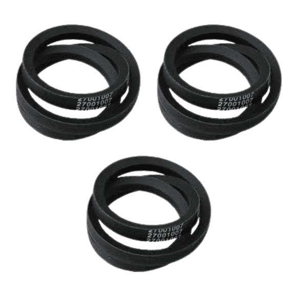 Scaroo 27001007 Washer Drive Belt for Amana Whirlpool 2200062 40053607 3-Pack