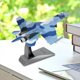 thumbnail image 3 of Vogacara 1:100 Aircraft Plane Model Diecast Model for Decoration Desktop Office Kits de construcción modelo tipo 12, 3 of 4