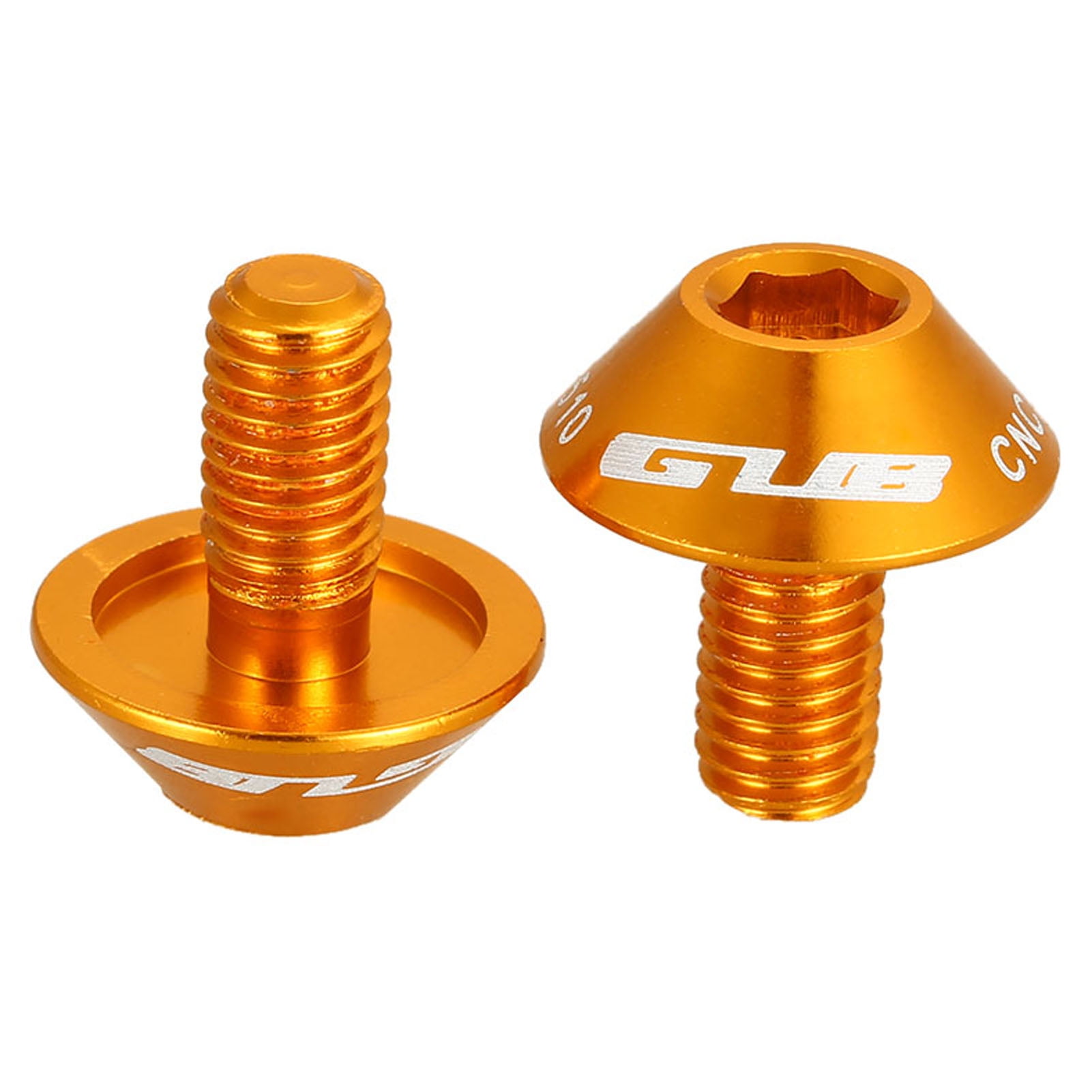 GUB Pair Bike Bottle Cage Screws M5x12mm Lightweight Aluminum