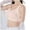 Purple, variant on Women's Fixed Cup Lift Seamless Bra Adjustable Underwire Breathable Retraction Purple M