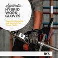thumbnail image 2 of Guantes de trabajo Wells Lamont FX3 Extreme Dexterity Gray XL, 2 of 6