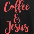thumbnail image 3 of CafePress - Coffee And Jesus Women's Dark Pajamas - Women's Short Sleeve Print T-Shirt and Pants Dark Cotton Pajama Set, 3 of 7
