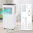 thumbnail image 2 of WhizMax 8000Btus Portable Air Conditioner Rapid Cooling With Cool/Dehumidifier/Fan/Timer, 2 of 6