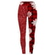 thumbnail image 3 of MKLEKYY Leggings deportivos push up para mujer, leggings para entrenamiento, leggings con estampado navideño, pantalones de bloques de color, leggings elásticos suaves 3810, 3 of 3