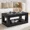 Black, variant on LKTART 39.37" 2-Tier Storage Coffee Table Thick Top Rustic Mid Century Rectangular Cocktail Table for Living Room Office Apartment, Black