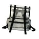 thumbnail image 5 of Mochila transparente Yuyangstore PVC impermeable negro, 5 of 8