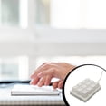 thumbnail image 1 of Langgg Keyboard K12 Wire Numpad Multimedia User-Defined Keypad Multifunctional Universal Comfortable Touch Desktop Computer Blue Switch, 1 of 6