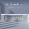 thumbnail image 3 of 2X Luz UV para Resina, LáMpara de Luz UV de Resina de 54 W para Curado de Resina, InaláMbrica y Plegable, Usos , Suministros de Resina, 3 of 5