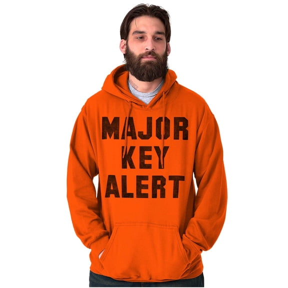Major Key Alert Rap Entrepreneur Unisex Plus Fleece Graphic Hoodie Brisco Brands 2X
