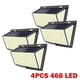 thumbnail image 1 of Lámpara Solar LED para exteriores, luz impermeable para decoración de jardín, farolas con Sensor de cuerpo humano, 3 modos, 468, novedad, 208/138, 1 of 4