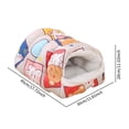 thumbnail image 5 of Cama cueva para mascotas, nido para gatos y perros, otoño/invierno, cálida para gatos de interior, cómoda y gruesa. Estilo A, 5 of 5
