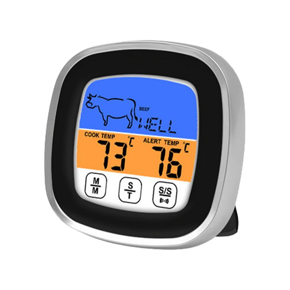 Timer WMF Digitales BBQ Brat-/ Grillthermometer mit LED-Touchdisplay 