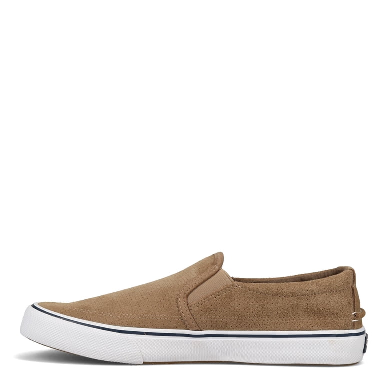 Sperry mens Striper Ii Twin Gore Lthr Sneaker, Taupe, 9.5 US  display picture 1