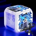 thumbnail image 1 of Despertador LED intermitente de figura de Anime Naruto, luz táctil colorida, Sasuke, relojes digitales, juguete de noche para niños, regalos de navidad, 1 of 4