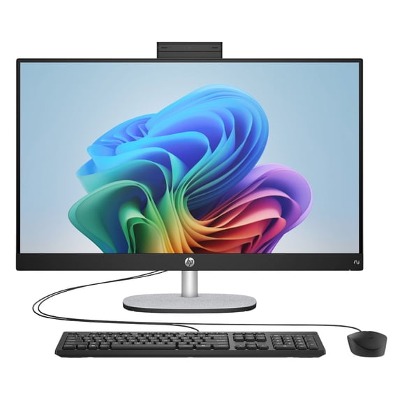Restored HP 27-CT2000M 27" FHD IPS AMD Ryzen AI 7 350 2.0 GHz 32GB DDR5 1TB SSD AMD Radeon Windows 11 Home All-in-One Desktop, Black - AQ3R7AV-V031