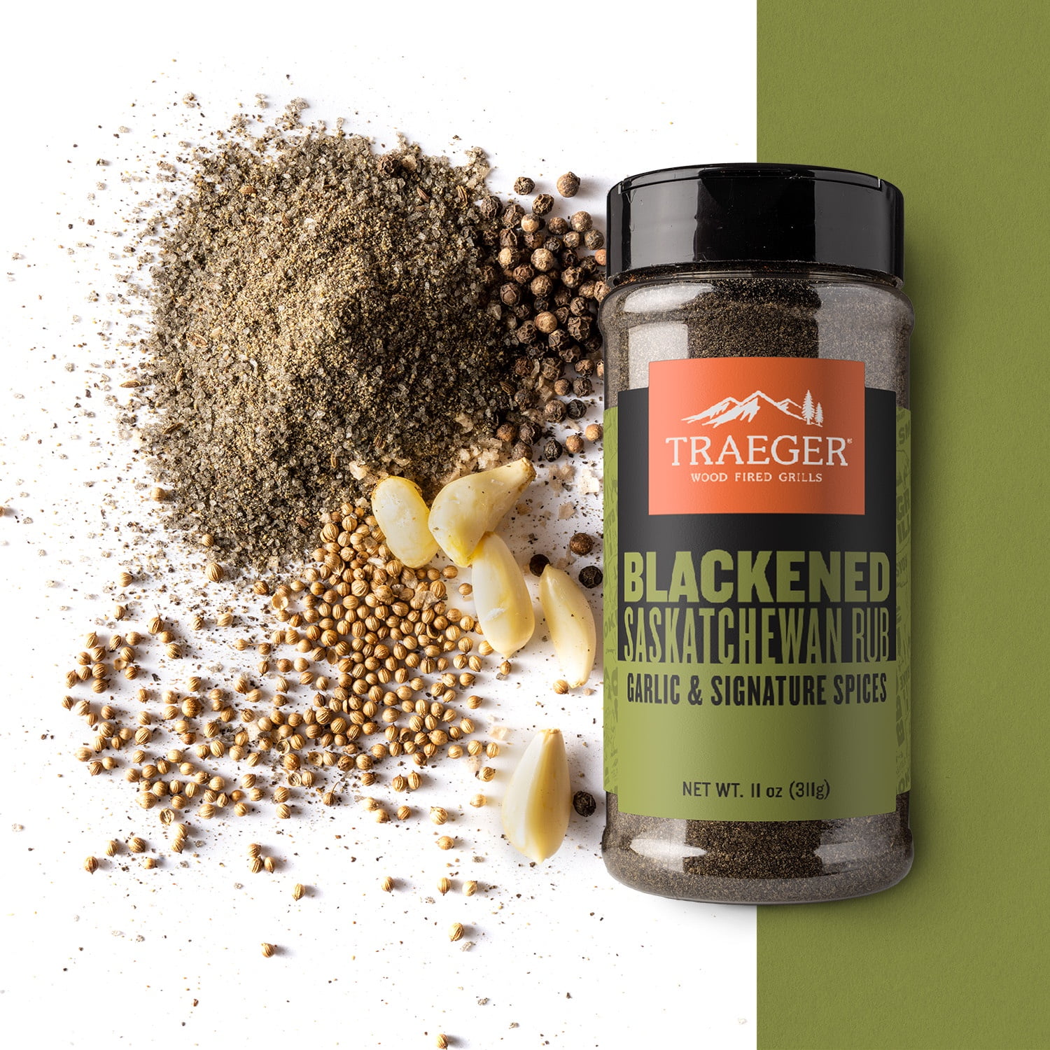 Traeger Pellet Grills Blackened Saskatchewan Rub, Mixed Spices and Seasonings, 13.75 oz
