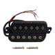 thumbnail image 3 of Pastilla humbucker de 6 cuerdas, de bajo ruido, precableada para reemplazo de guitarra eléctrica. Cromado 50 mm, 3 of 9