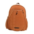 thumbnail image 4 of Bolsa de tenis, bolsa de hombro para raqueta de bádminton, suministros con correas ajustables, bolsillo para raqueta, bolsa para raqueta de tenis para Marrón, 4 of 8