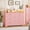 6-drawer cabinet Pink, variant on 6 Drawer Dresser for Bedroom - 47” Tall Chest of Drawers with LED Light and Charging Station, Modern Organizer Cabinet with Open Shelf Table for Living Room, Entryway, Hallway,Retro color