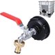 thumbnail image 1 of 1000l Tank Faucet With Garden Hose Faucet Adapter, S60x6 Ibc Faucet Connector, 1 of 4