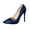 Blue, variant on Pink Women'S High Heels Pumps Pointed Toe Stiletto Heels 4.33 Inch Dress Shoes Slip-On Retro Office Career Shoes For Women Casual Versatile Pu