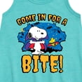 thumbnail image 2 of Peanuts - Snoopy Come In For A Bite - Toddler & Youth Girls A-line Dress, 2 of 5