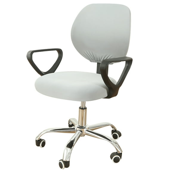 Sumhomie Housse Extensible pour Chaise de Bureau Rotative avec Fente
