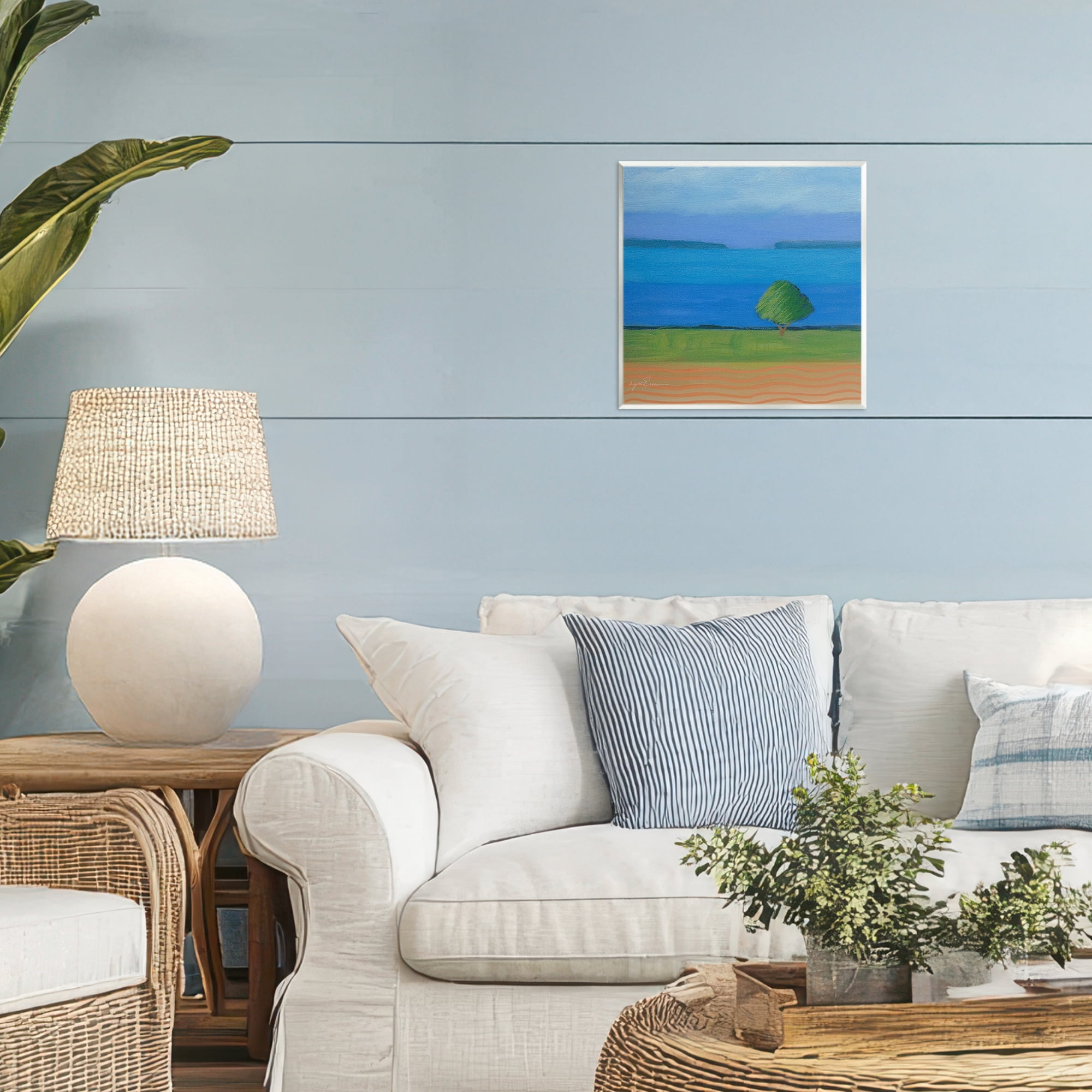 Stupell Industries Lone Tree at Spring Cove Wall Plaque Art, design by Lynn Ericson Fine Art