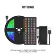 thumbnail image 2 of Labymos Bandes Lumineuses LED 9,84 Pieds Étanches RGB LED avec Télécommande IR 20 Couleurs, 2 of 8