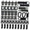 thumbnail image 2 of Attachments for Backpack Belt Bags, Accessories Kit with Pouch Grimloc Locking Clip Strings Buckle, 2 of 9