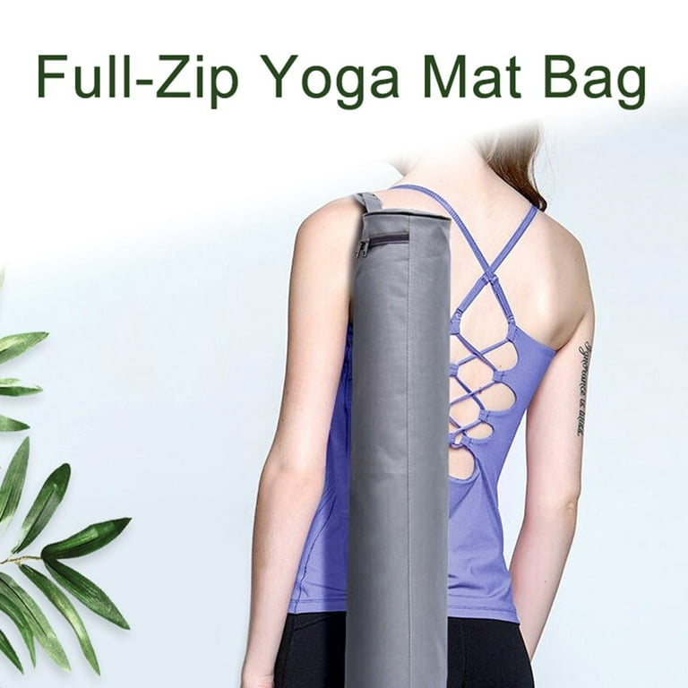 Exercise Yoga Mat Bag Full-Zip Waterproof Yoga Mat Carry Bag