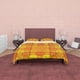 thumbnail image 4 of Geométrico Amarillo Naranja Otoño Funda Nórdica Juego de Cama de Otoño, Colcha Boho,, 4 of 6